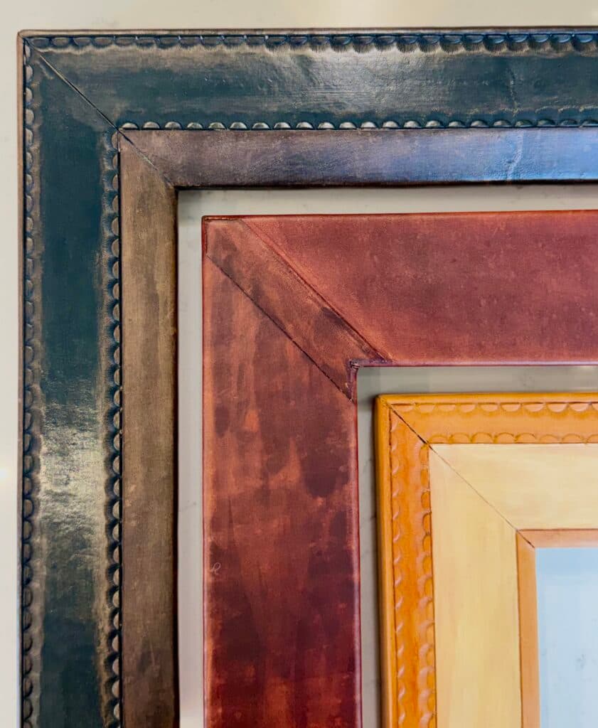 Hand-Painted French Mat